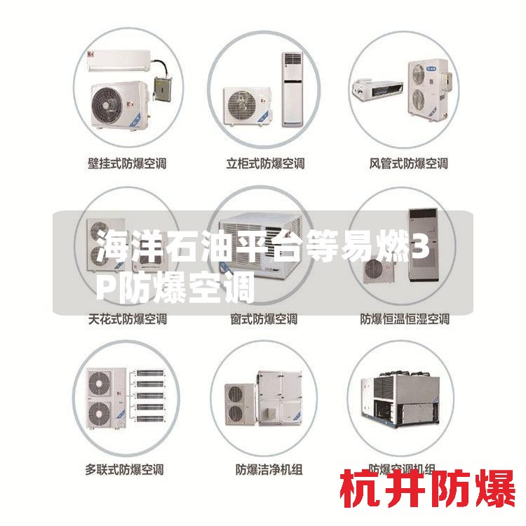 海洋石油平臺(tái)等易燃3P防爆空調(diào)