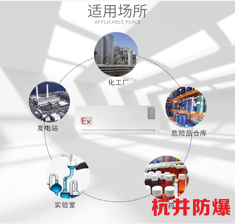 丙烯煤氣站用空調(diào)-防爆單元式空調(diào)機(jī)